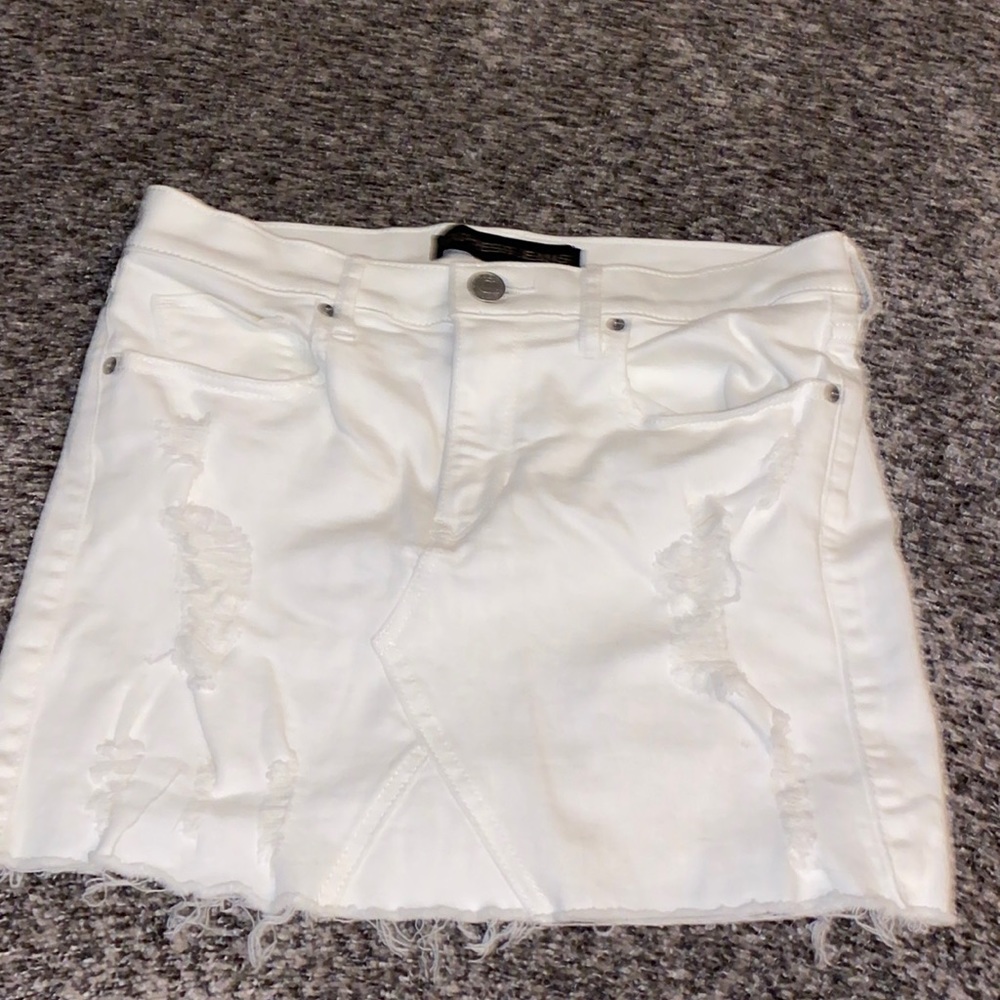 Express jean skirt